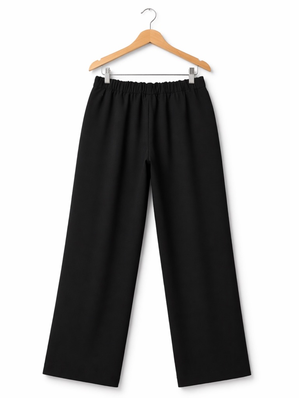 Babaton Conan Tapered Ankle Pants Black Cropped Pull On Size 4 Japanese Fabric - Picture 2 of 5